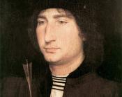 Portrait of a Man with an Arrow - 汉斯·梅姆林